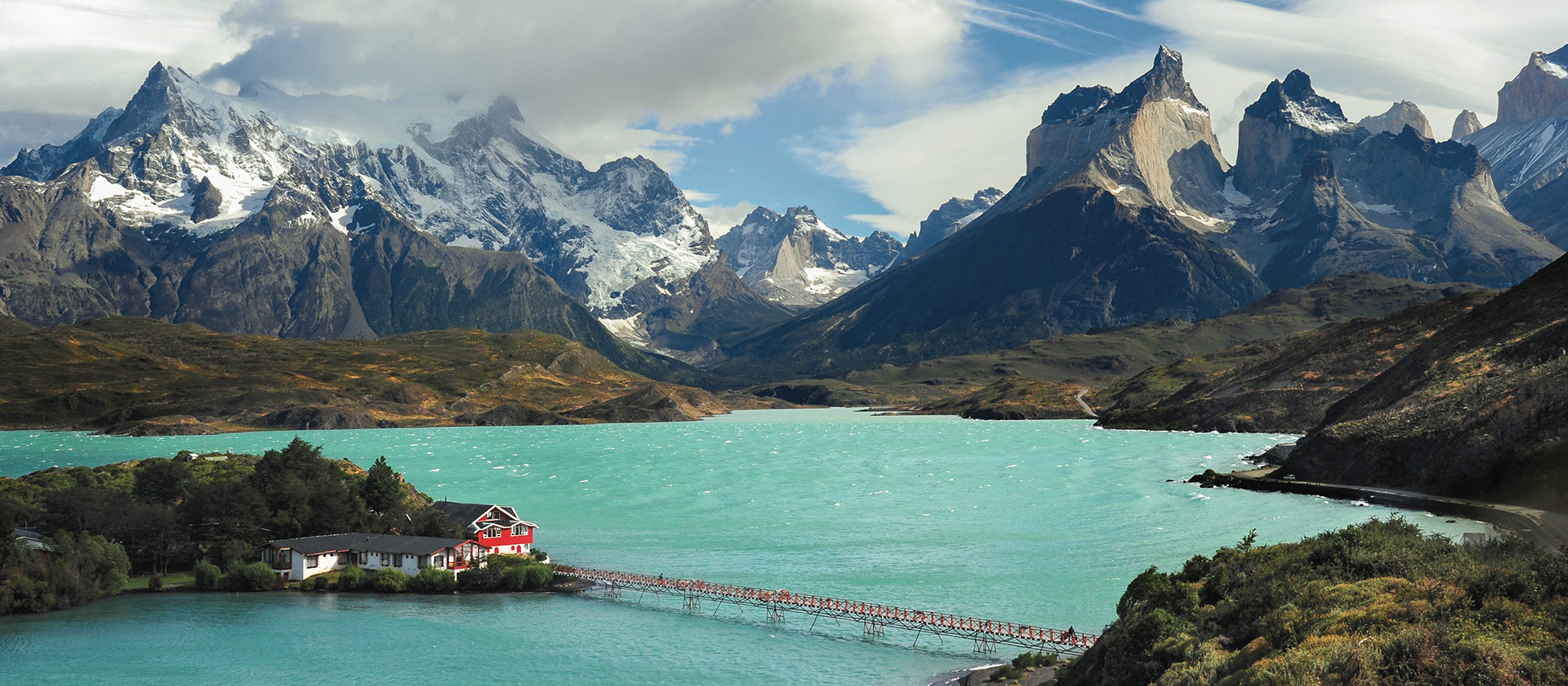 Towering peaks of Fitz Roy in Patagonia, Argentina
